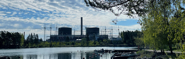 Naapurina ydinvoimala Loviisan voimalaitos Fortum